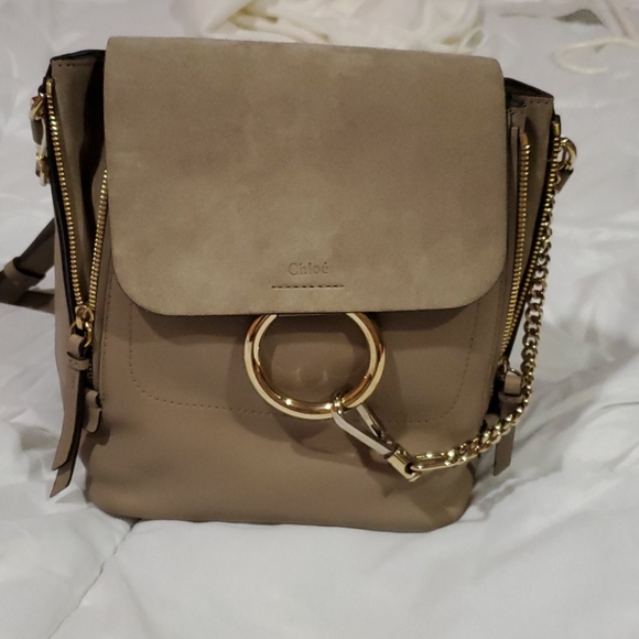 chloe backpack purse